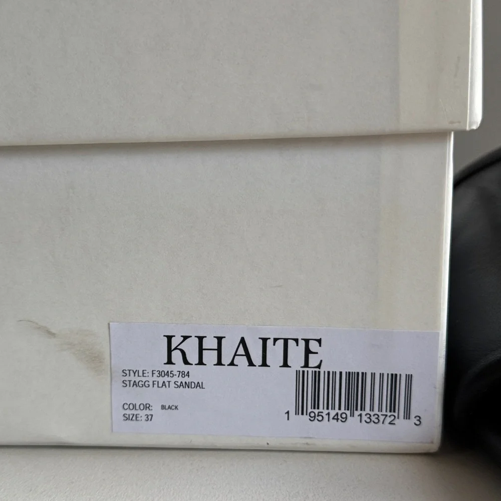 Khaite Stagg Leather Flats - Picture 3 of 7